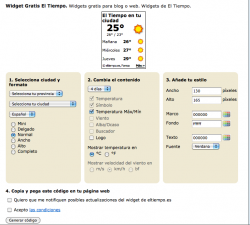 insertando un widget en un bloque de drupal